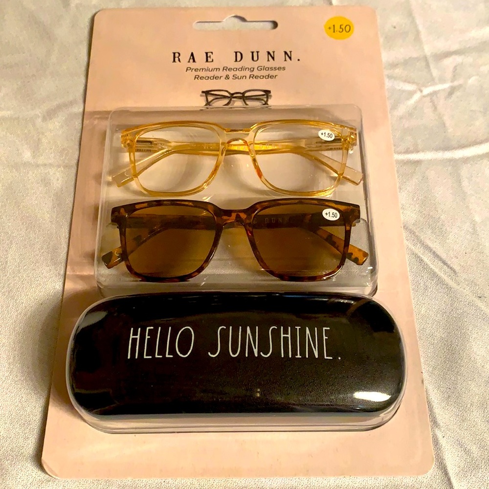 Rae Dunn reading glasses 1.5